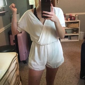 Over swimsuit romper/coverup